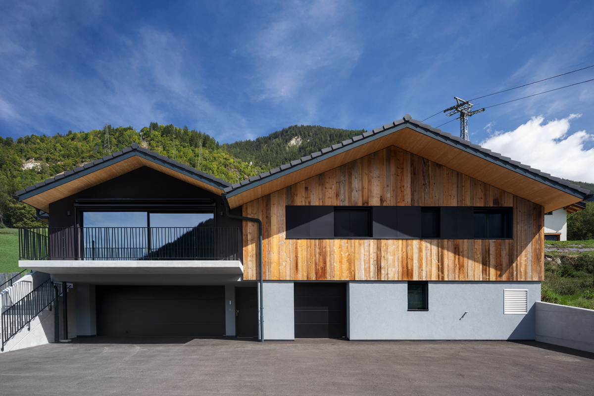 construction villa contemporaine villette valais