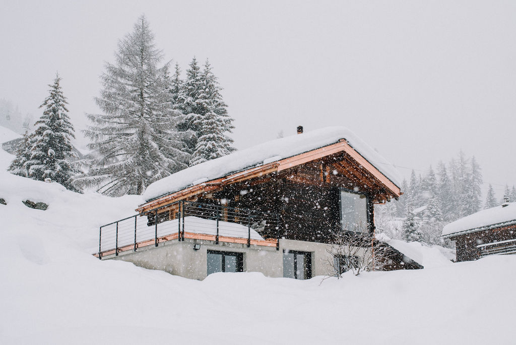 rénovation chalet Bruson Valais