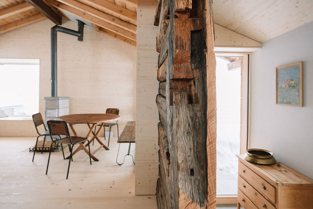 rénovation chalet Bruson Valais