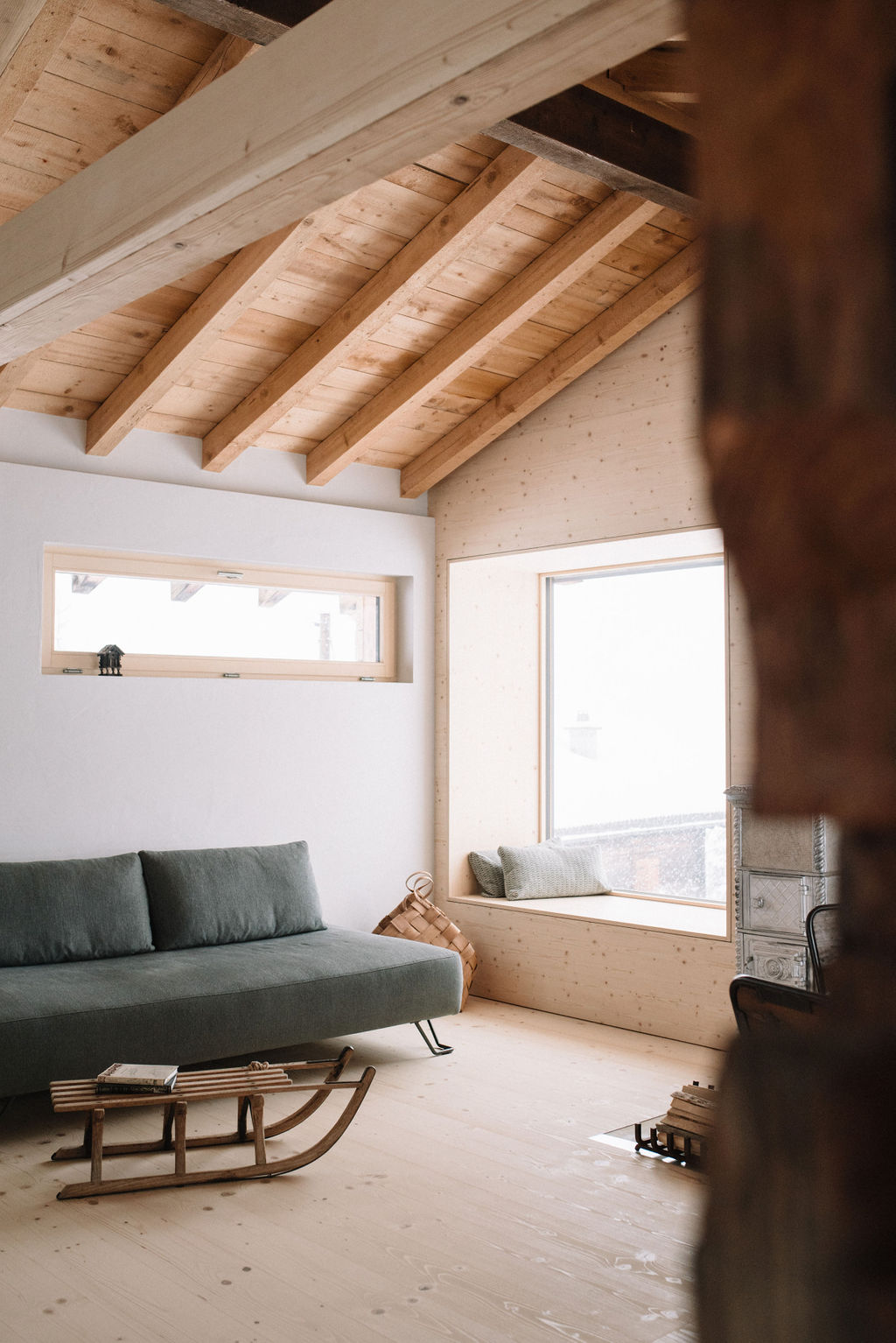 rénovation chalet Bruson Valais