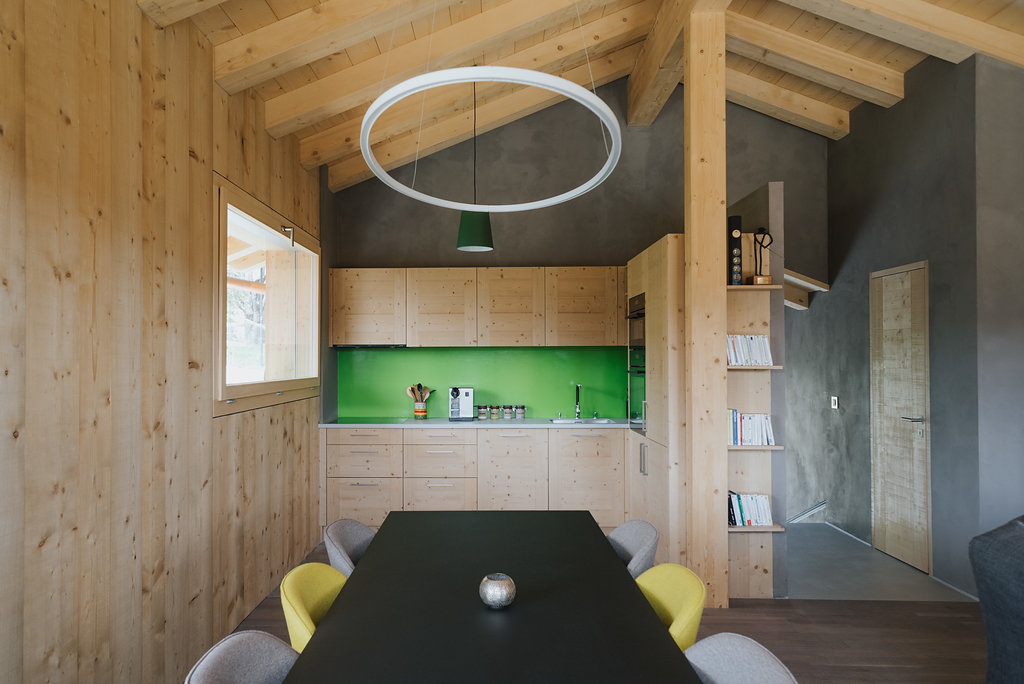 agrandissement chalet verbier