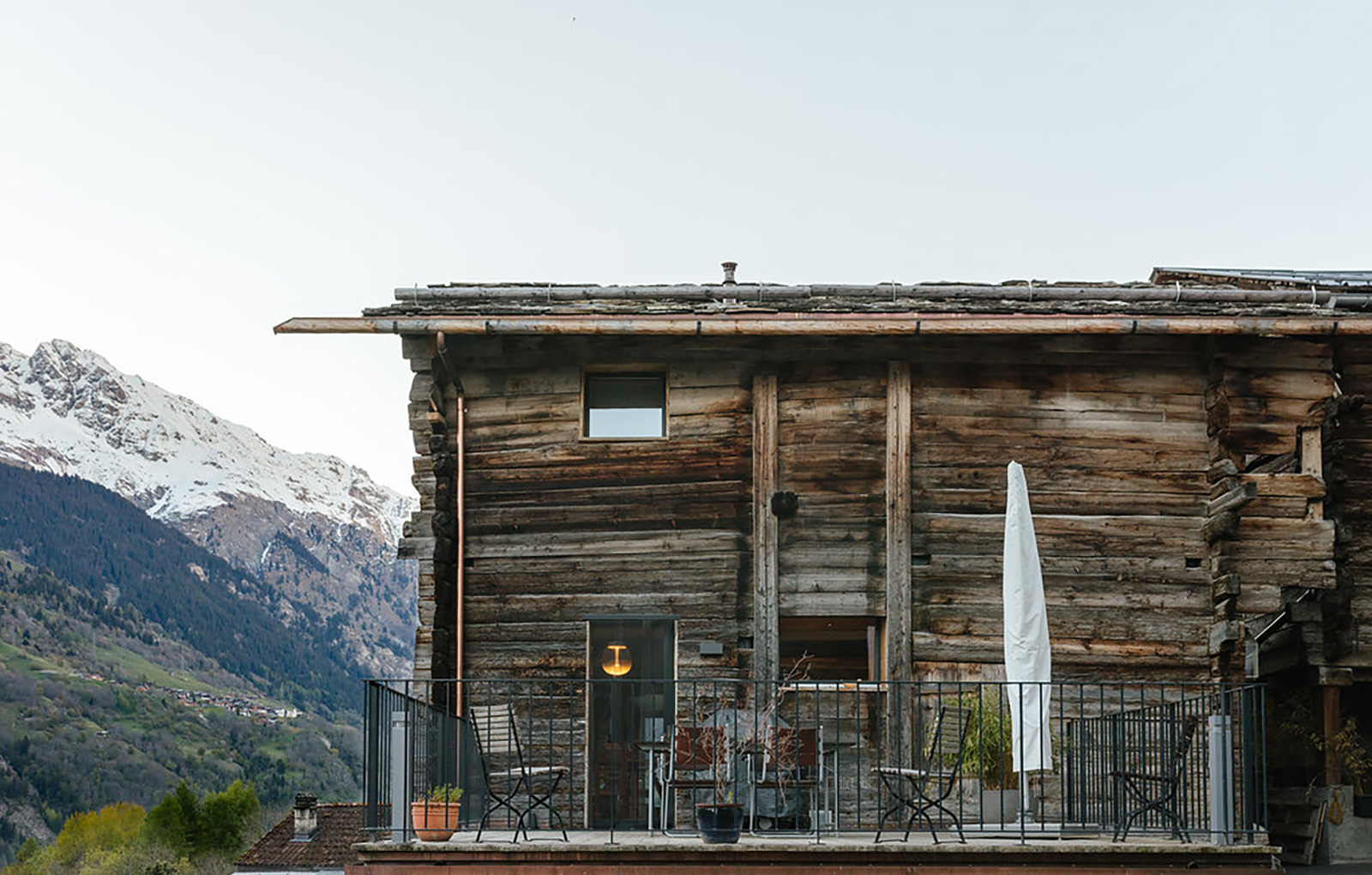 agrandissement chalet bagnes valais