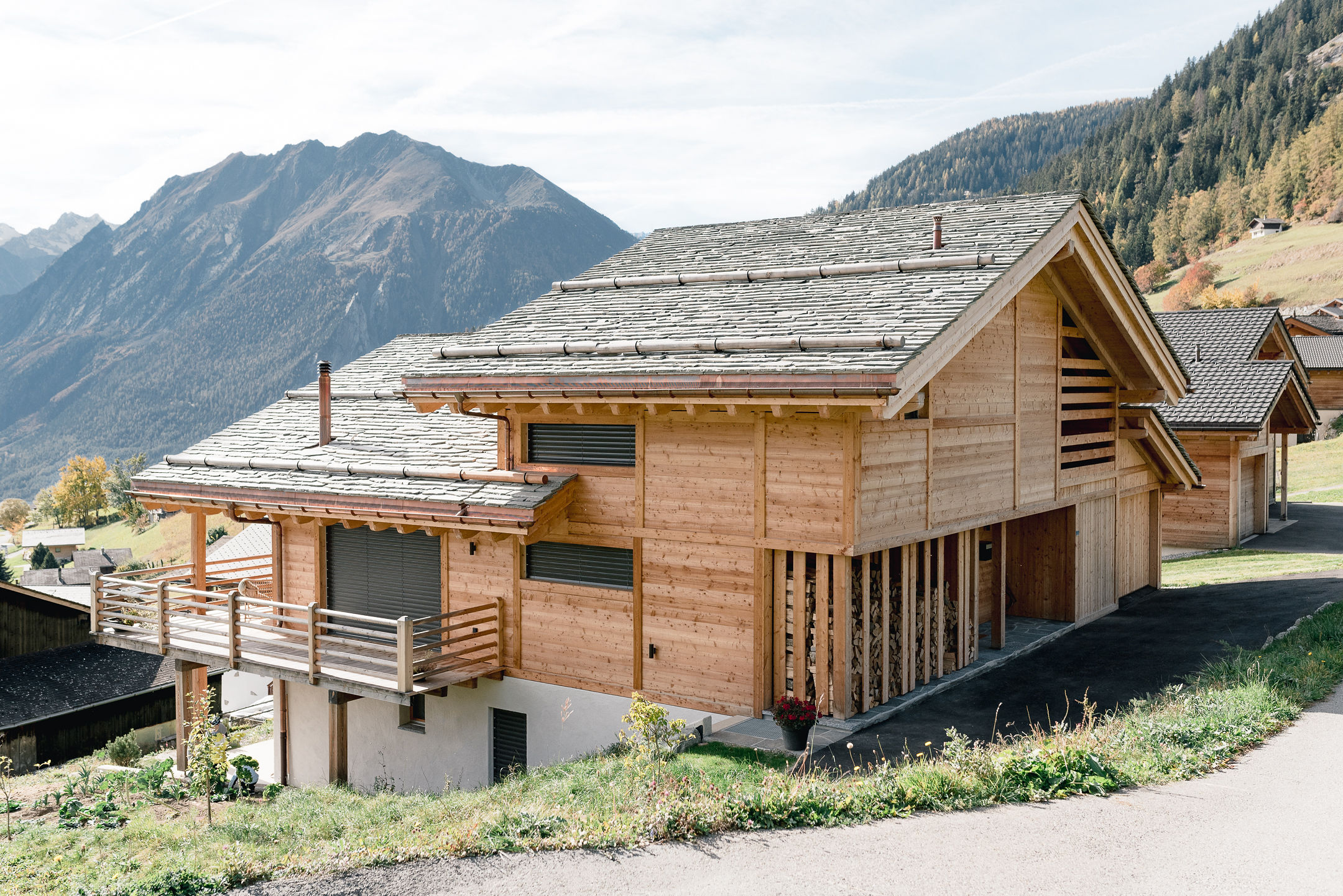 villa contemporaine Valais